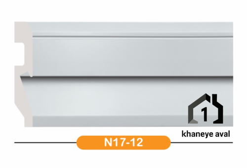 قرنیز پلیاستایرن کد N17 با لاین نوری
